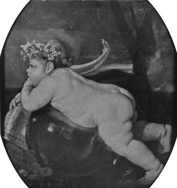 Putto su una sfera - Galleria Pallavicini, Roma